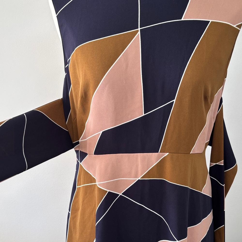 Ann Taylor NWT Geometric Patterned Sleeveless Dre… - image 6